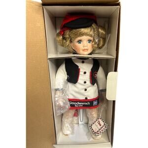Hamilton Collection Dale Earnhardt Porcelain Tina Doll New In Box
